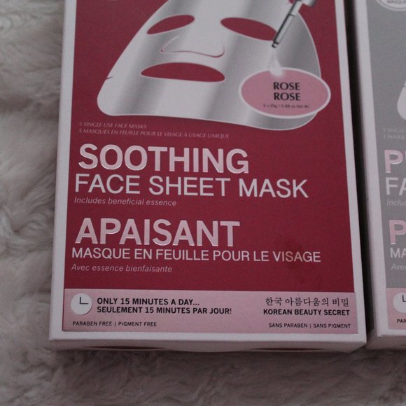 Soothing & Purifying Face Sheet Masks - Picture 2 of 7